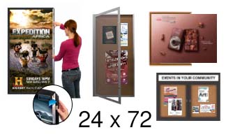 24 x 72 Poster Frame | All Styles of Poster Picture Frames 24x72
