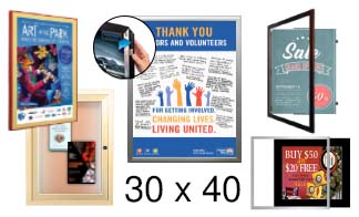 30 x 40 Poster Frame | All Styles of Poster Picture Frames 30x40