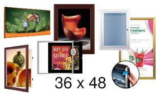 Gallery Wall 48x36 Picture Frame Black 48x36 Frame 48 x 36 Poster Frames 48  x 36