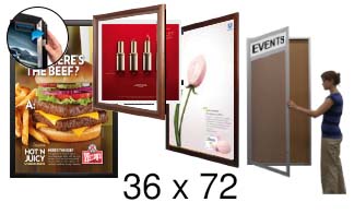 36 x 72 Poster Frame | All Styles of Poster Picture Frames 36x72