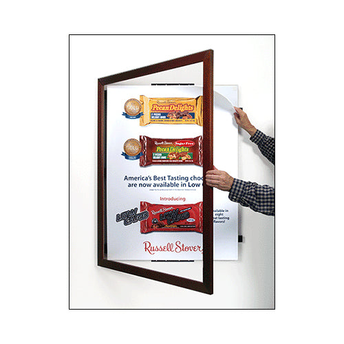 24x36 Poster Sign Stand with Snap Open (2) Sign Frames (Double Sided)