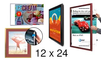 12 x 24 Poster Frame | All Styles of Poster Picture Frames 12x24