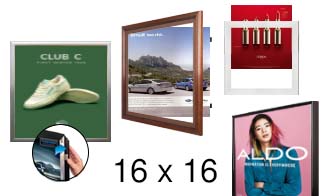 16 x 16 Poster Frame | All Styles of Poster Picture Frames 16x16