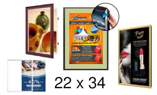 22 x 34 Poster Frame | All Styles of Poster Picture Frames 22x34