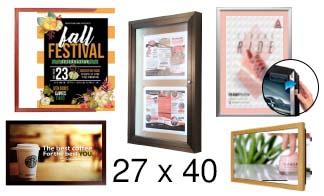 27 x 40 Poster Frame | All Styles of Poster Picture Frames 27x40