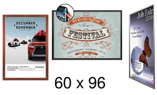 Professional & Stylish Displays: Shop 60x96 Frames – PosterDisplays4Sale