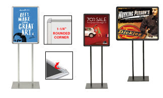 Customized Free Standing Sign Holder Manufacturer - RedSheep