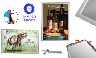 Durable and Tamper-Proof Poster Displays: Security Snap Frames ...