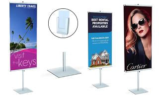 GCO Grip Graphic Banner Stand