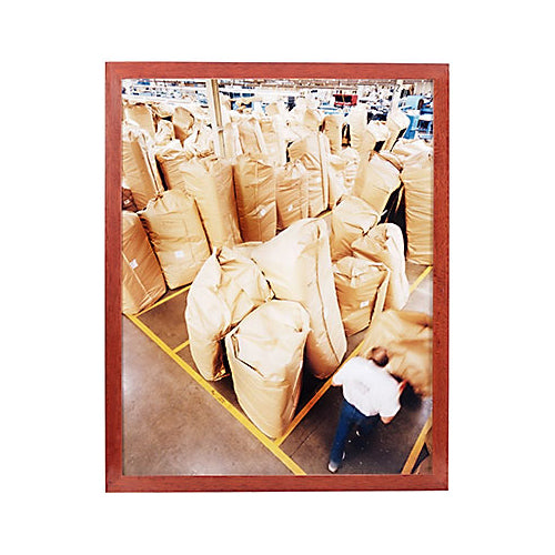 10x12 WOOD POSTER FRAME (CHERRY FINISH SHOWN)