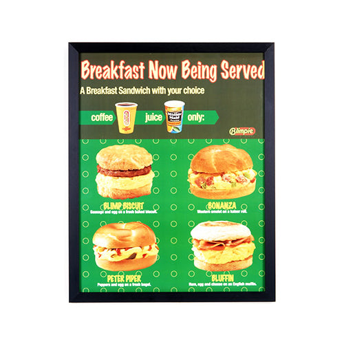 12x24 Slide-In Frames; Quick Change Euro-Style Top Load Poster Frames ...