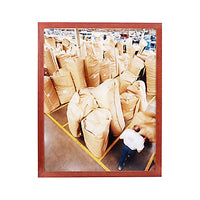 12x36 WOOD POSTER FRAME (CHERRY FINISH SHOWN)