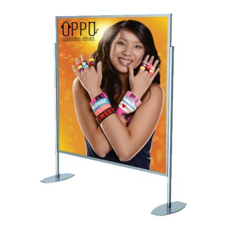 Super Large Format Poster Stand Display for 60x72 Posters and Signs - 2 ...