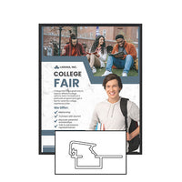 MINI 16x16 Poster Snap Frames (.60" Wide Frame Profile)