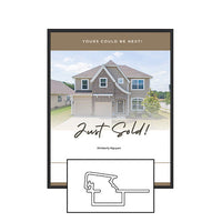 MINI 24x36 Poster Snap Frames (.60" Wide Frame Profile)