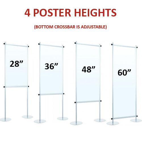 ACCEPTS 4 BANNER SIZES 22 x 28 | 22 x 36 | 22 x 48 | 22 x 60