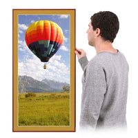 10x12 Colorful Classic Picture Frames with Matboard (Metal Poster Displays)