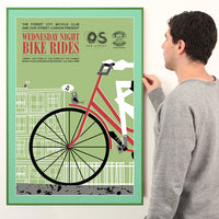 GREEN 8x10 METAL FRAME WITH KELLY GREEN MATBOARD (SHOWN in PORTRAIT ORIENTATION)