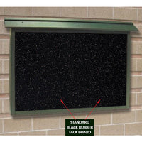 Standard Super Heavy Duty Tackboard. Made of black rubber, this backer is extra durable and built to last in the harshest conditions. Weatherproof, washable & easy to maintain.