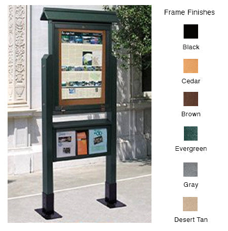 Freestanding Shelf Kiosk