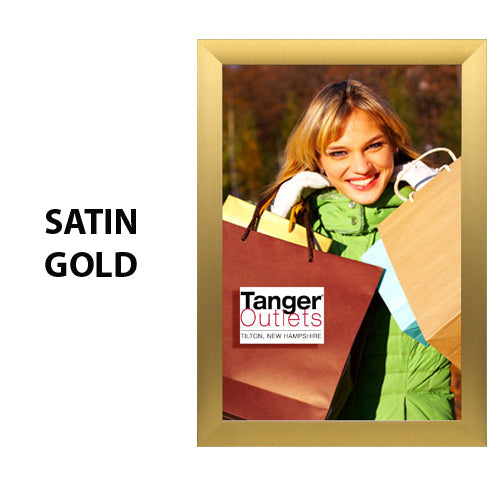 40 x 50 SNAP OPEN FRAME (with 2 1/2" WIDE PROFILE) (SHOWN in GOLD)