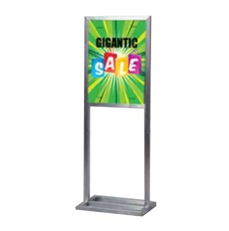 22x28 Weather Warrior Outdoor Sign Holder | 2-Sided Weatherproof Heavy Duty  Poster Stand