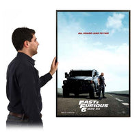 Movie Poster Frame 22x34 | Wall Poster Display Frame with Popular Metal Profile