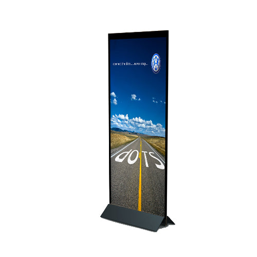 Modern Mount Floor Poster Board Display Stand | Steel Base 36