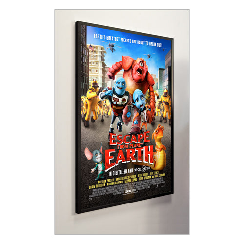 Classic Style Movie Poster Frames 24x30 with Mat Board - Metal