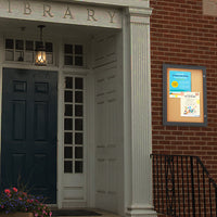 EXTREME WeatherPLUS™ Outdoor Enclosed Poster Cases with LED LIGHTS | Perfect for Outdoor Spaces