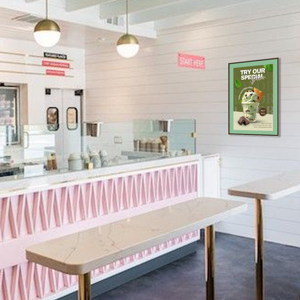 12x16 Poster Frame (Colorful Classic Poster Display SwingFrame)