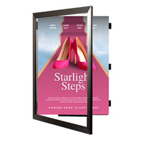27x41 Poster Frame (SwingFrame Carbon Steel Poster Display)