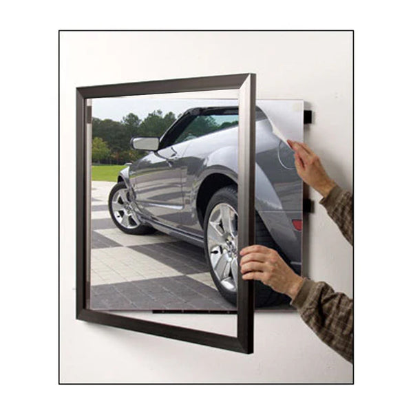 20x20 Poster Frame (SwingFrame Carbon Steel Poster Display)