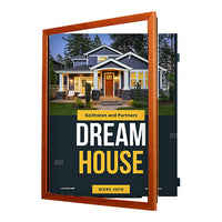 20x30 Wood Frame (361) Poster Display SwingFrames