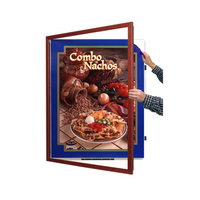 11x17 Wood Frame (361) Poster Display SwingFrames