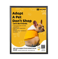 20x20 Poster Frame (SwingFrame Wide-Face Poster Display)