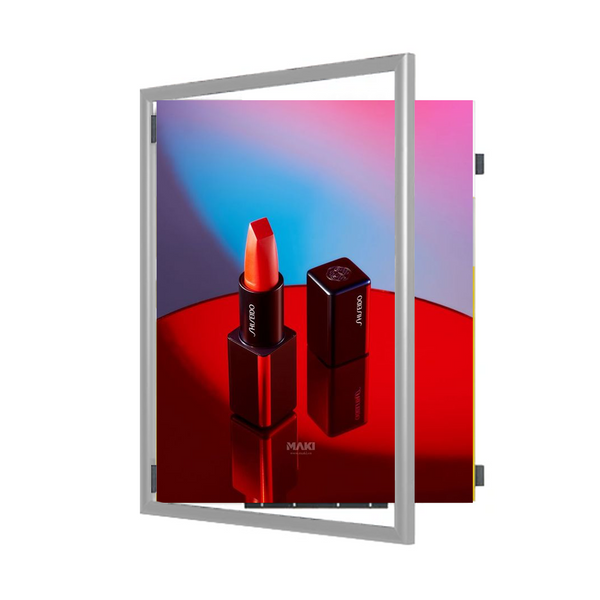 24x24 Poster Frame | SwingFrame Wide-Face Poster Display Frame | Swing Open Quick Change