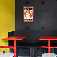 Wood 361 Poster Display SwingFrames 16x16 With Matboard