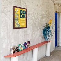 Wood 361 Poster Display SwingFrames 17x22 With Matboard