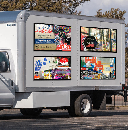 SwingSnap Slim Profile Large Banner Stretch Snap Frame 4'x5' Ships