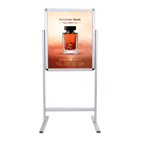 22x28 Snap Open Quick Change Double Sided Sign Frames with