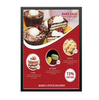 30x36 SwingSnaps Poster Snap Frames (1 1/4" Profile for MOUNTED GRAPHICS)