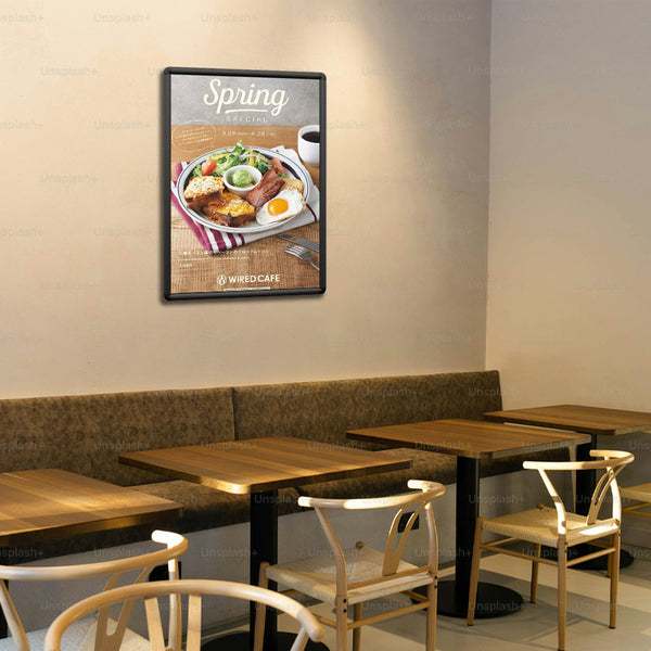 SwingSnaps Poster Snap Frames 20x24 (1" Wide with Radius Corners)
