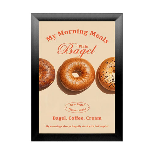 SUPER WIDE Snap Open 20 x 28 Frames (2 1/2" Profile for MOUNTED GRAPHICS)