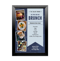 Super Wide-Edge Poster Snap Frame 27 x 40 with Bold 2 1/2" Profile for Mounted Graphics on 1/8", 3/16", 1/4" Thick Boards