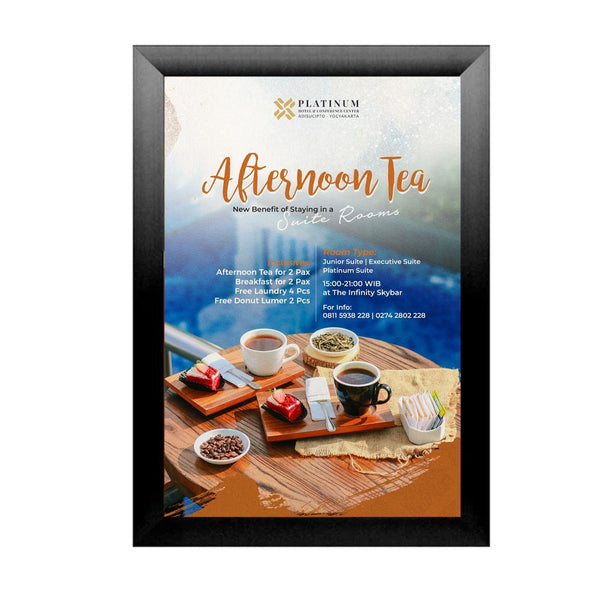 Extra Large 40 x 50 Poster Snap Frames (2 1/2" Profile for MOUNTED GRAPHICS)