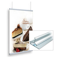 Snap Bar Ceiling Mount Poster Gripper - 48 Inches