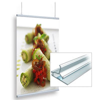 Snap Bar Ceiling Mount Poster Gripper - 96 Inches