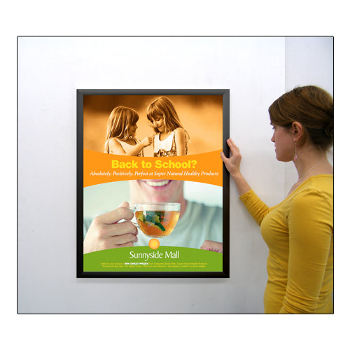 POSTER SNAP FRAMES 12x36 (SHOWN in BLACK)