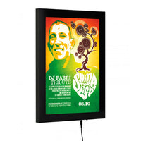 Magnetic 22x28 LED Light Box, with Black Acrylic Border